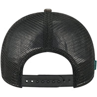 Men's Black WWE Patch Mid-Pro Dashboard Trucker Snapback Hat