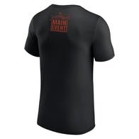 Men's Dory Funk Jr. Saturday Night's Main Event T-Shirt - Black