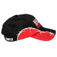 Unisex Complex x WWE Black ECW Hardcore Adjustable Hat - DASH RACEGEAR image 3