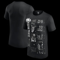 Men's Black nWo 30th Anniversary Film Reel T-Shirt - DASH RACEGEAR image 1