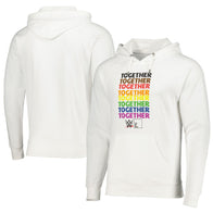 Men's WWE Together Pride Pullover Hoodie - White