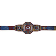Cale Makar Colorado Avalanche Autographed WWE Legacy Title Belt with "2022 Conn Smythe" Inscription - Limited Edition…
