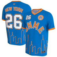 Unisex ProSphere Blue Saturday Night's Main Event Soccer Jersey - DASH RACEGEAR image 1