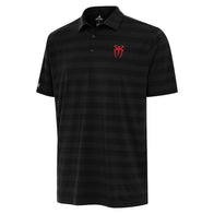 Men's Antigua Black Roman Reigns Tunnel Polo - DASH RACEGEAR image 2