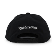 Men's Mitchell & Ness Black WWE Scratch Logo Core Wire Snapback Hat