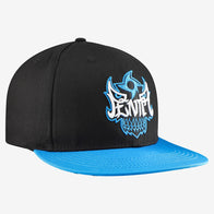 Men's Black/Blue Penta Snapback Hat - DASH RACEGEAR image 3