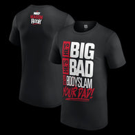 Men's Black Mason Rook Big Bad Bodyslam Your Dad T-Shirt - DASH RACEGEAR image 1
