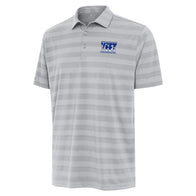 Men's Antigua Gray Jey Uso Tunnel Polo - DASH RACEGEAR image 2