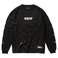 Unisex Complex x WWE Black ECW Hardcore Long Sleeve T-Shirt - DASH RACEGEAR image 2