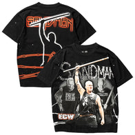 Unisex Complex x WWE Black The Sandman T-Shirt - DASH RACEGEAR image 1