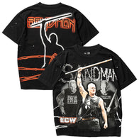 Unisex Complex x WWE Black The Sandman T-Shirt - DASH RACEGEAR image 1