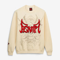 Men's Cream Penta The Penta Era Sweatshirt - DASH RACEGEAR image 2