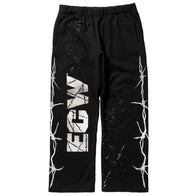 Unisex Complex x WWE Black ECW Hardcore Sweatpants - DASH RACEGEAR image 1