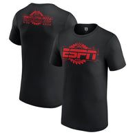 Men's Black WrestlePalooza 2025 ESPN T-Shirt
