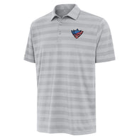 Men's Antigua Gray Cody Rhodes Tunnel Polo - DASH RACEGEAR image 2