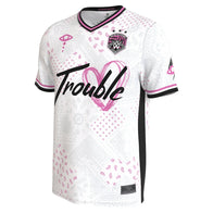 Unisex ProSphere White Liv Morgan Soccer Jersey - DASH RACEGEAR image 2