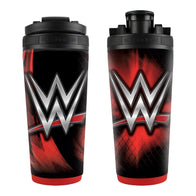 WWE Logo 26oz. Stainless Steel Ice Shaker Bottle