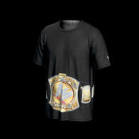 Youth ProSphere Black WWE Spinner Belt T-Shirt - DASH RACEGEAR image 2