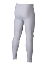 Alpinestars ZX Evo V3 Bottom, Auto Racing Base Layer, White, back view of flame-resistant pants, lightweight and seamless construction for motorsport use