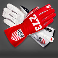 USA RED - Glove | DASH RACEGEAR