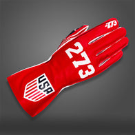 USA RED - Glove | DASH RACEGEAR