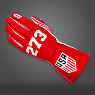 USA RED - Glove | DASH RACEGEAR