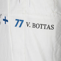 FIA and Tommy Hilfiger labels on Valtteri Bottas 2018 Mercedes F1-inspired race suit