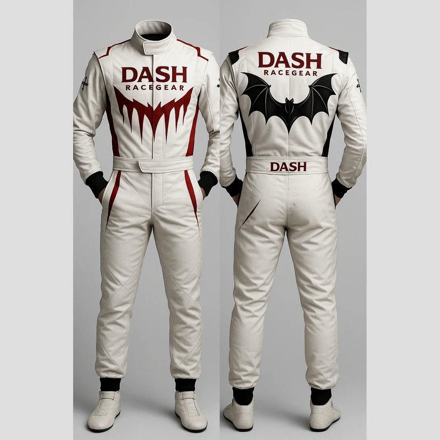 Vampire Bat Wing Halloween Race Suit by Dash Racegear, product gallery view 1 of 2