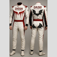 Vampire Bat Wing Halloween Race Suit by Dash Racegear, product gallery view 2 of 2