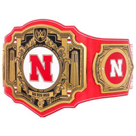 WWE Nebraska Huskers College Legacy Championship Title Belt - 3 | Dash Racegear