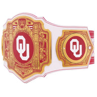 WWE Oklahoma Sooners College Legacy Championship Title Belt - 3 | Dash Racegear