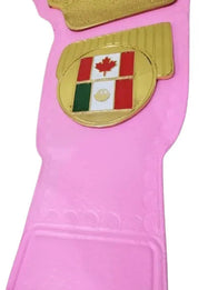 WWF Women Heavyweight Wrestling Championship Inspired Title Belt - 3 | Dash Racegear