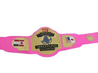 WWF Women Heavyweight Wrestling Championship Inspired Title Belt - 4 | Dash Racegear