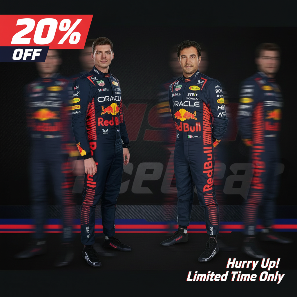 F1 Race Suit Replica Buy Guide: Own the 2023 Verstappen & Pérez Team Suit