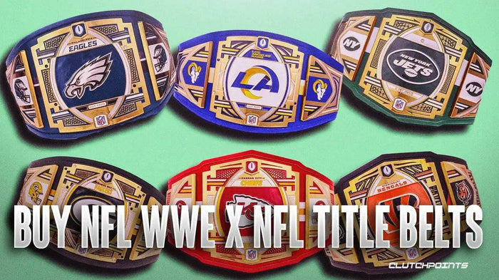 WWE NFL Championship Belts