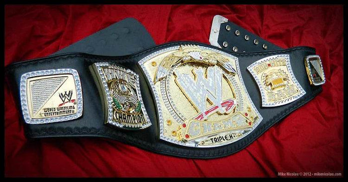 WWE Spinner Championship Belts