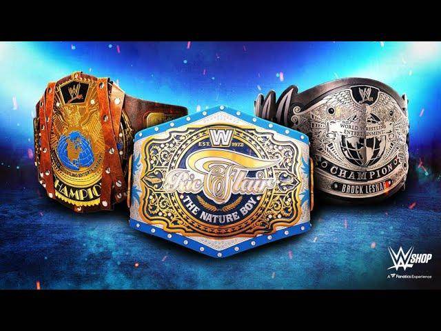 Signature Series Championship Belts