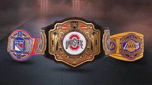 WWE Collage Championship Belts
