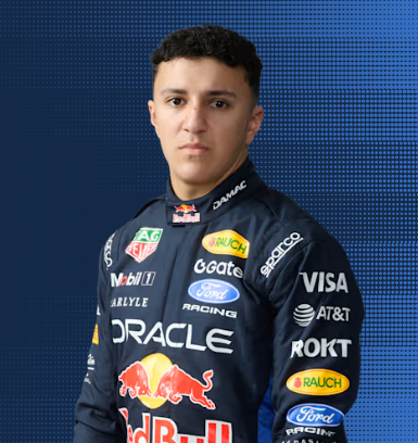 Shop Isack Hadjar F1-inspired race suits and motorsport apparel by Dash Racegear