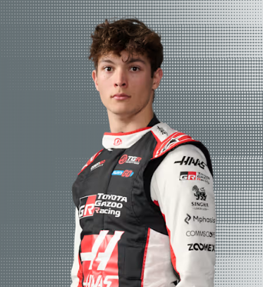 Shop Oliver Bearman F1-inspired race suits and motorsport apparel by Dash Racegear