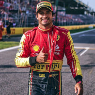 2023 Carlos Sainz Monza GP Ferrari F1 Race Replica Suit Dash Racegear product image 1