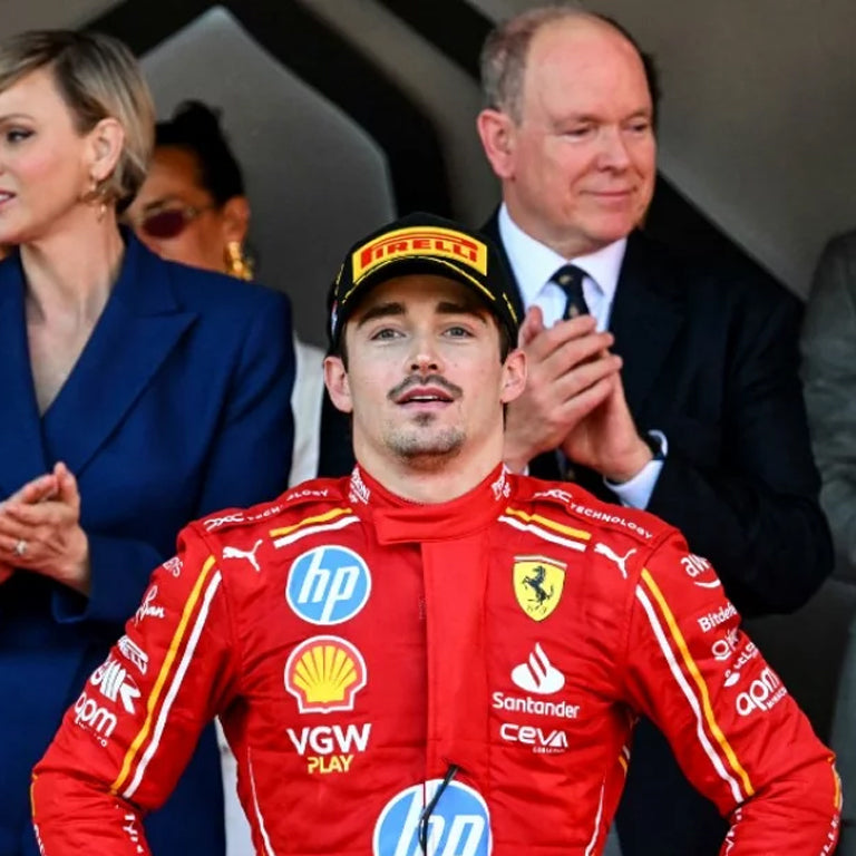 2024 Charles Leclerc Monaco GP Ferrari F1 Replica Race Suit Dash Racegear product image 4