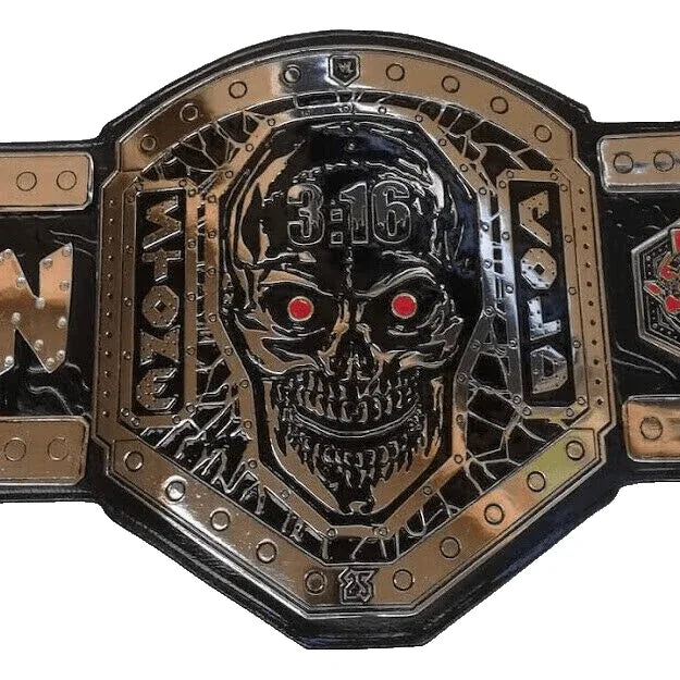 WWE Steve Austin Stone Cold Smoking Skull Championship Belt - 1 | Dash Racegear
