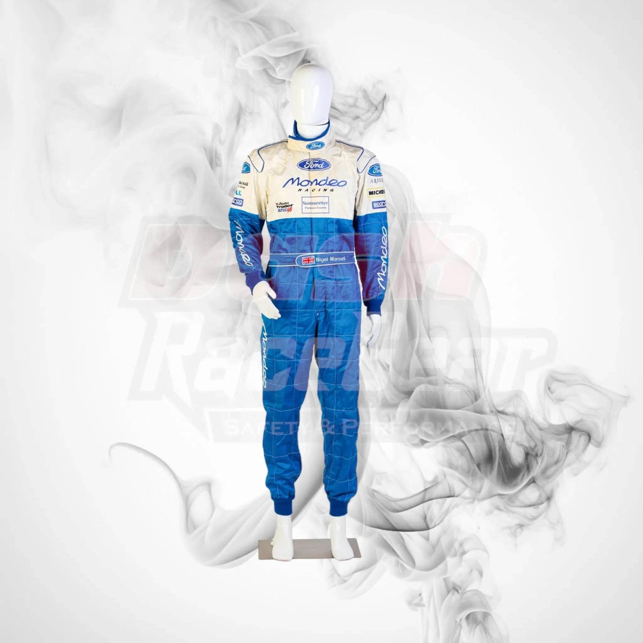 1998 Ford Mondeo Racing BTTC Sparco NIGEL MANSELL’S Race Suit - Dash Racegear Store