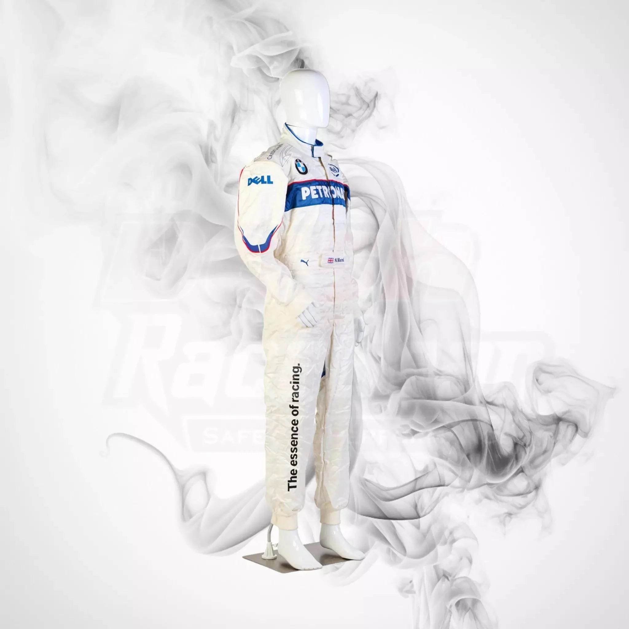 2007 BMW Sauber Formula 1 Puma NIGEL MANSELL’S Race Suit - Dash Racegear Store