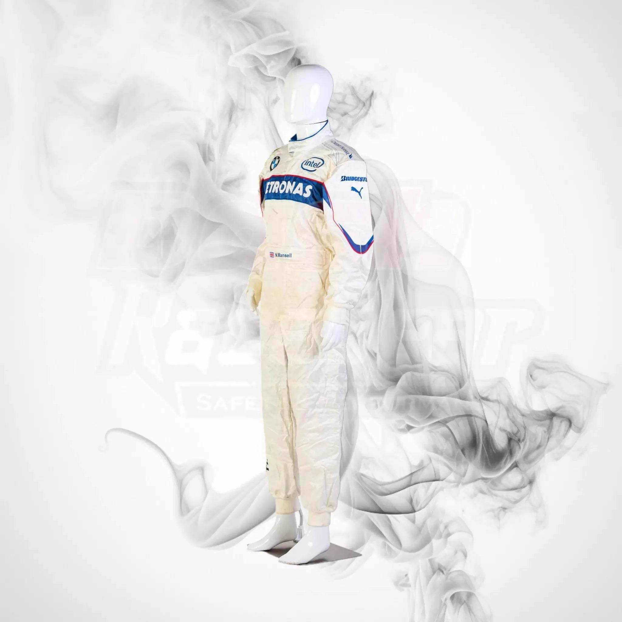2007 BMW Sauber Formula 1 Puma NIGEL MANSELL’S Race Suit - Dash Racegear Store