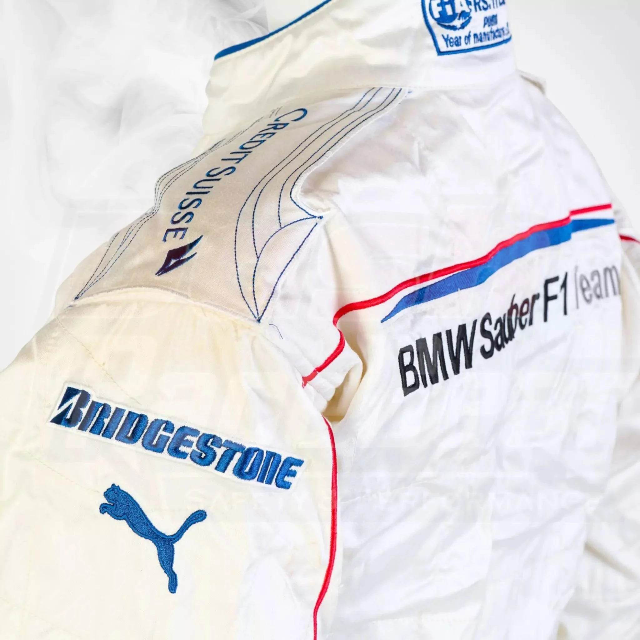 2007 BMW Sauber Formula 1 Puma NIGEL MANSELL’S Race Suit - Dash Racegear Store