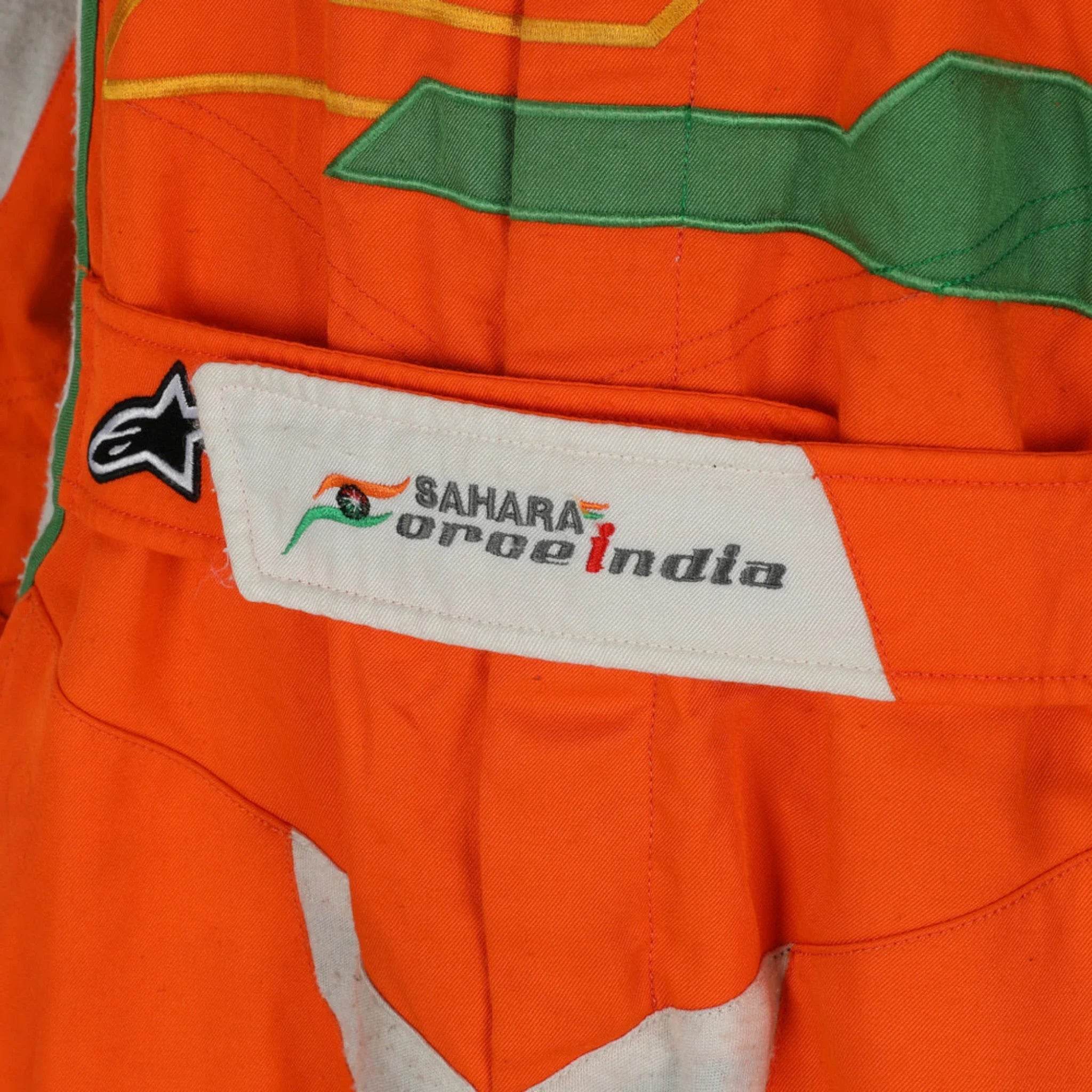 2012 Sahara Force India F1 Team Mechanic Embroidered Suit - Dash Racegear Store