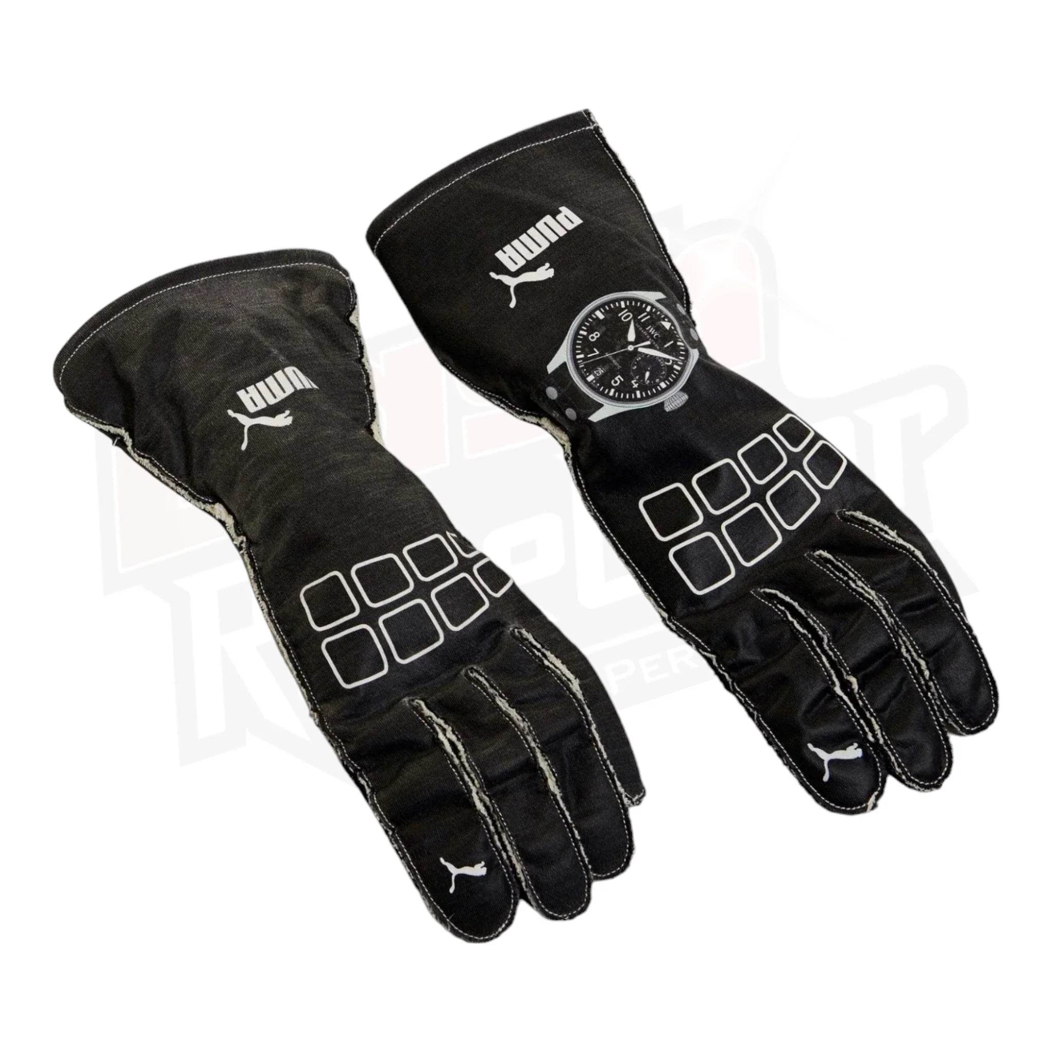2013 Lewis Hamilton Mercedes AMG Petronas F1 Race Gloves - Large | DASH RACEGEAR