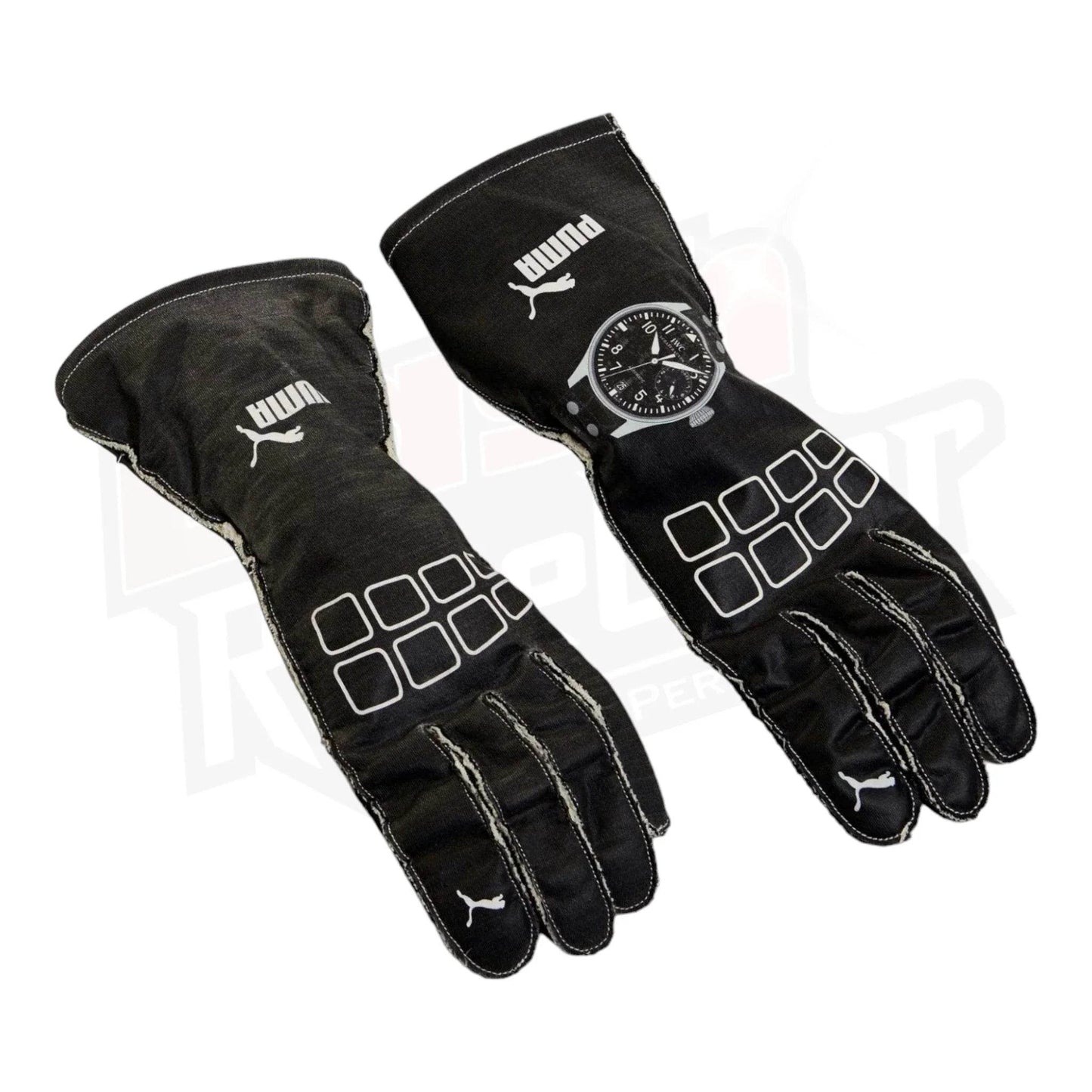 2013 Lewis Hamilton Mercedes AMG Petronas F1 Race Gloves - Medium | DASH RACEGEAR